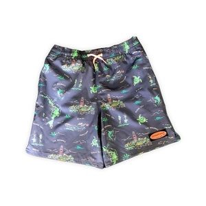 Vineyard Vines boys swim trunks size 8/8, Bahamas themed